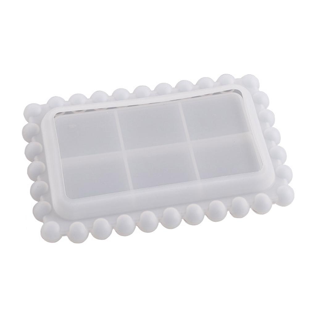 Silicone Tea Table Coaster Mold Epoxy Resin Casting Molds for Home Decorations