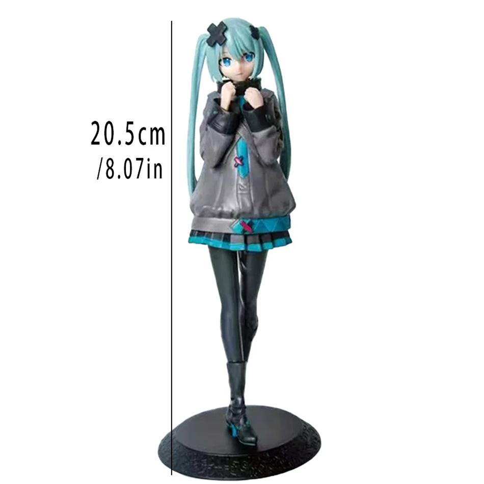 

Hot Luminasta World Plan Closed Window World Hatsune Miku 21cm Hand Held Birthday Halloween Fashion Doll Lovely Gift