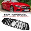 GT Style Front Bumper Grille Grill Fit Mercedes Benz A-Class W177 2019-2023