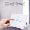 1000W 90-250V Wifi Touch Schalter 1/2/3 Gang Switch Smart Light Switch Panel Wall Interruptor App-Steuerung Schalter