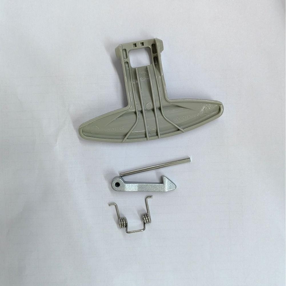Door Handle for IG Front Loader Drum Washing Machines WD-N10310D WD-N10270D with Integrated Lock Plastic Replacement Component