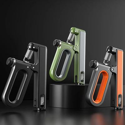 Hand Grip Wrist Strengthener Exerciser with Counter, Adjustable Resistance, Forearm Power Muscle Building Trainer, 22-260lbs