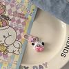Cute Kirby Keychain - Funny Cartoon Star Backpack Pendant for Best Friends