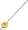 TAURISH Adjustable French Clock Pendulum 32mm Brass Bob, 230mm Steel Rod
