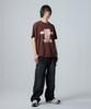 Nasttingijeubeleoldaenmi Scratch Lettering Tee_Brown