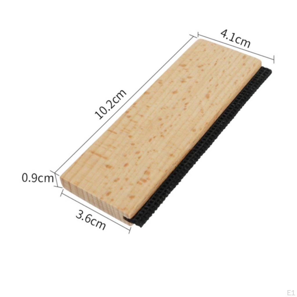 Wooden Fuzz Brush DoubleSided Cashmere Comb Solid Wood Handle Manual Garment Depiller for Travel