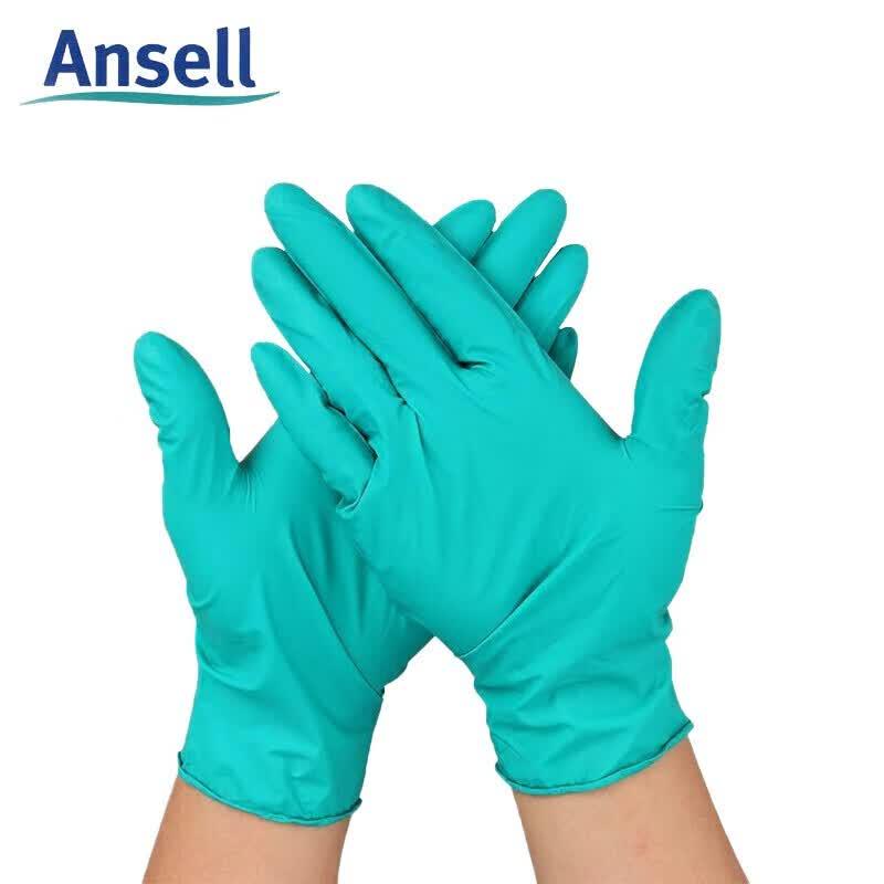 Ansell 92-600 Disposable Nitrile Protective Gloves L