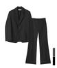Avandress [Set] Curved Two-Button Blazer & Semi Bootscut Slacks 102 - 2Colors