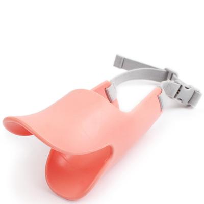 Morsure de Chien Forme Gueule de Canard Couvre-Bouche pour Chien Silicone Anti-morsure Muselière pour Animaux de Compagnie Anti-morsure Mignon Lavable Couvre-Bec de Canard