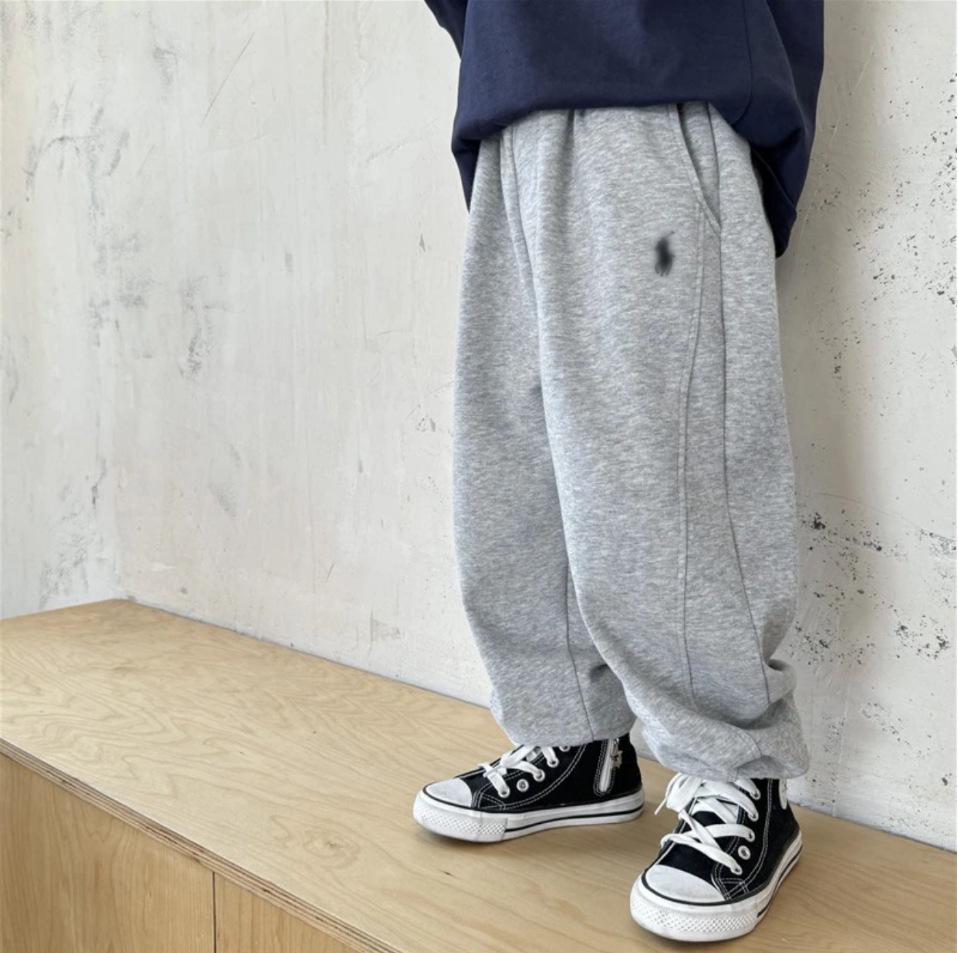 

Spring & Autumn 2024 Boys Cool Sweatpants - Trendy Plus Size Sports Pants for Kids 130 cm