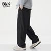 Baleno S&K Series Men's Casual Drawstring Straight Leg Pants