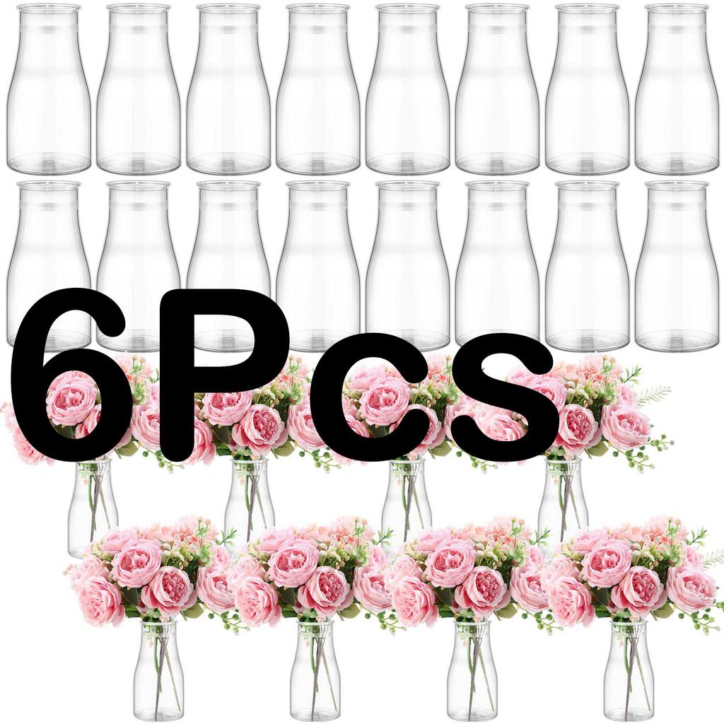 High Quality Plastic Vase, Transparent Vase, Suitable for Table Decoration, Wedding, Home, Table Decoration