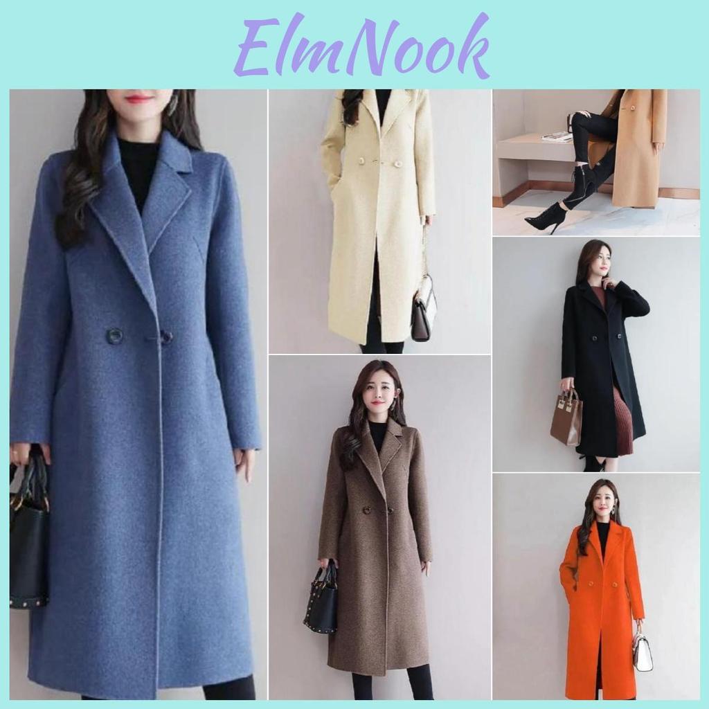 Fashion Autumn Design Coat Female And Winter Mediumlength Large Size Tweed Loose Coat Trend