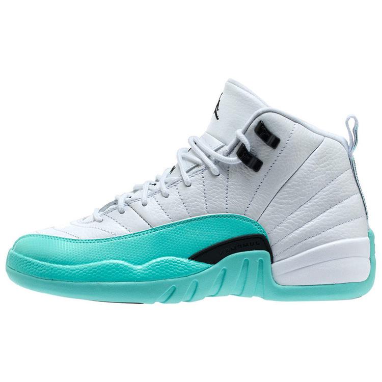 Jordan 12 Retro Light Aqua GS 510815-100 36.5 синий/цвет морской волны
