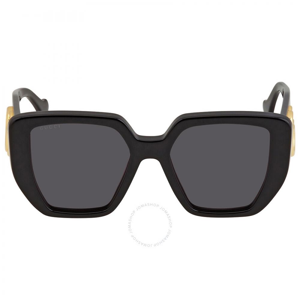 

Gucci Grey Geometric Ladies Sunglasses GG0956S 003 54