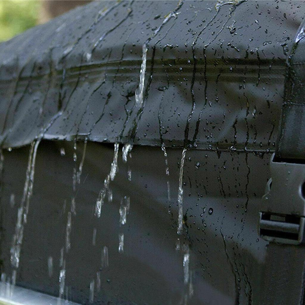 SAGVE Roof Carrier Bag [No Roof Rails Required, Waterproof] Large Capacity 425L Roof Bag for Camping and Travel, Waterproof, Foldable, Easy Installati