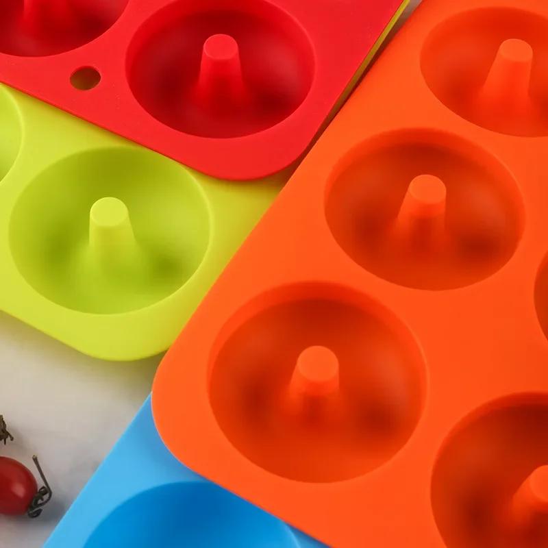 Baking Pan, Non - Stick, Strawberry Cake Mould, Donut Mold, Candy Doughnut, Bakeware Tool, Silicone