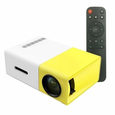 YG300 1080P Domácí kino Kino USB Hdmi kompatibilní AV SD mini přenosný HD LED projektor