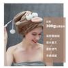Kids Microfiber Hair Drying Hat Girls - Soft Coral Fleece Towel Cap Quick Dry Absorbent Hooded Wrap Bath Time