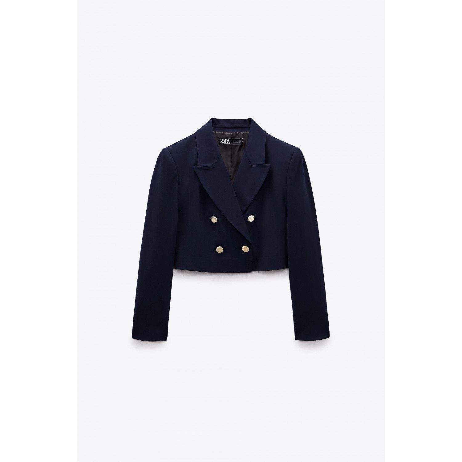 

CROPPED DOUBLE-BREASTED BLAZER