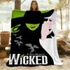1pc Wicked Outdoor Blanket Lightweight Flannel, Soft & Warm, All-Season Use for Sofa, Outdoor, Camping, Living Room, Office114