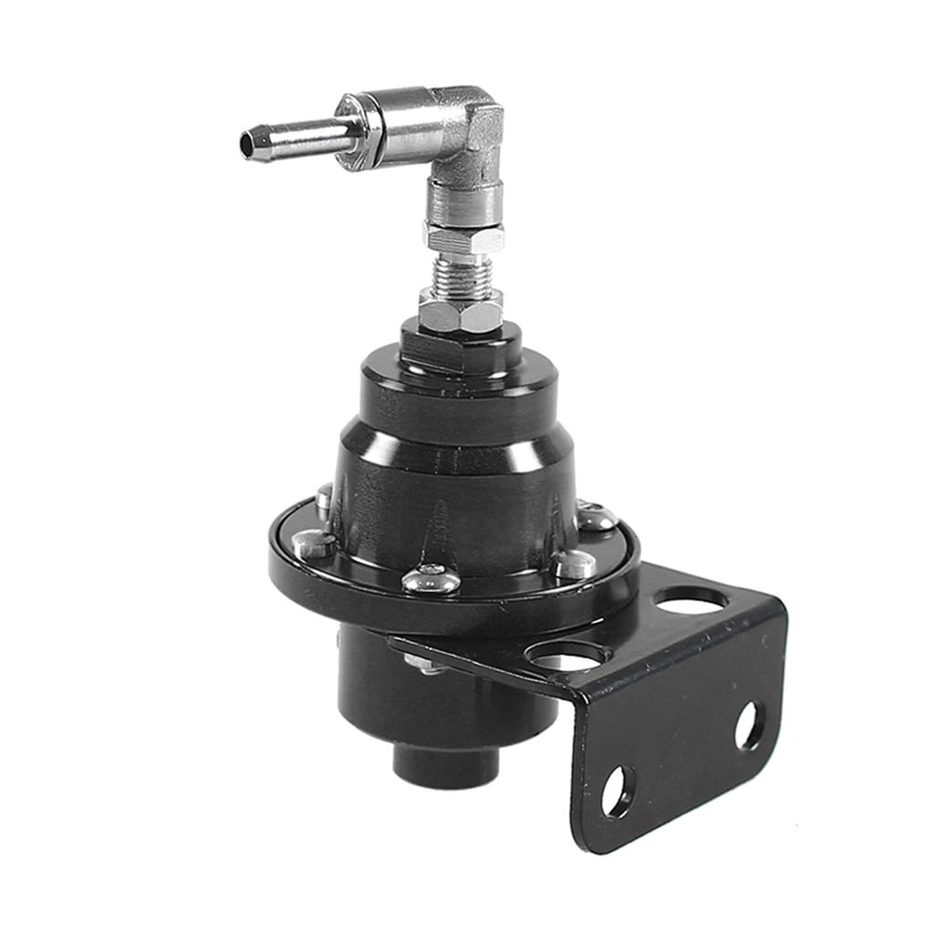 Justerbar drivstofftrykksregulator med målersett 7 farger Aluminium Bilombygging Drivstoff Superlader Universell