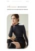 Women's Seamless 100% Wool Slim Fit Long-Sleeve Knitwear, Half-High Neck Base Layer - 2026 Style.