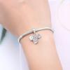 Copper Pink Love Confession Pendant Charms Beads Fit Bracelets Diy Party Trendy Gifts Jewelry Accessory