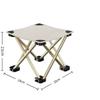Outdoor camping folding chair portable train high-speed rail no seat art sketching fishing lightweight folding stool