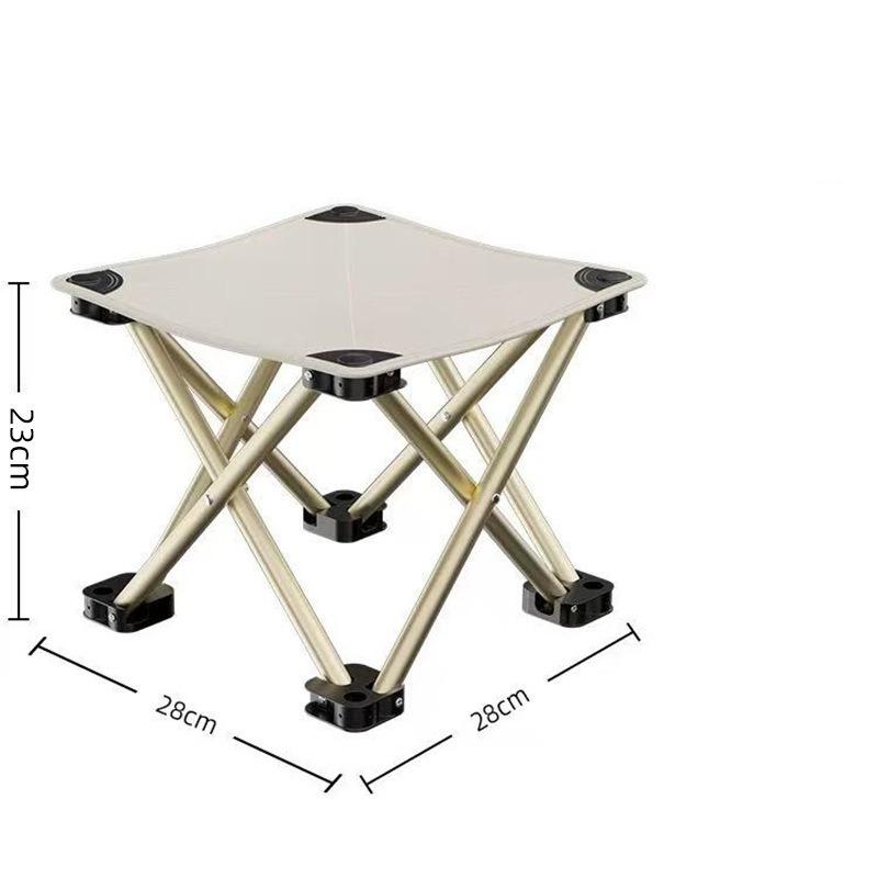Outdoor camping folding chair portable train high-speed rail no seat art sketching fishing lightweight folding stool