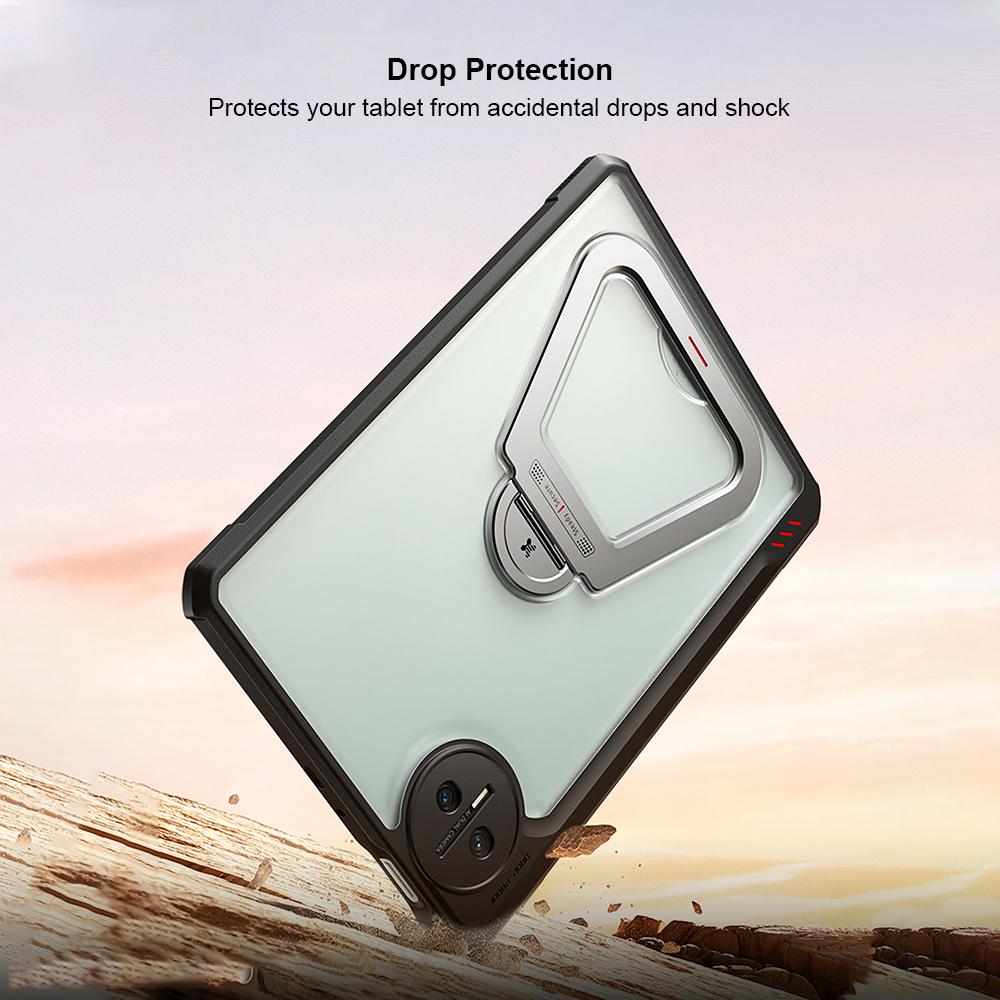 XUNDD For Huawei MatePad Mini Case Kickstand TPU + PC Shockproof Tablet Cover with Pen Slot (Stylus Not Included)