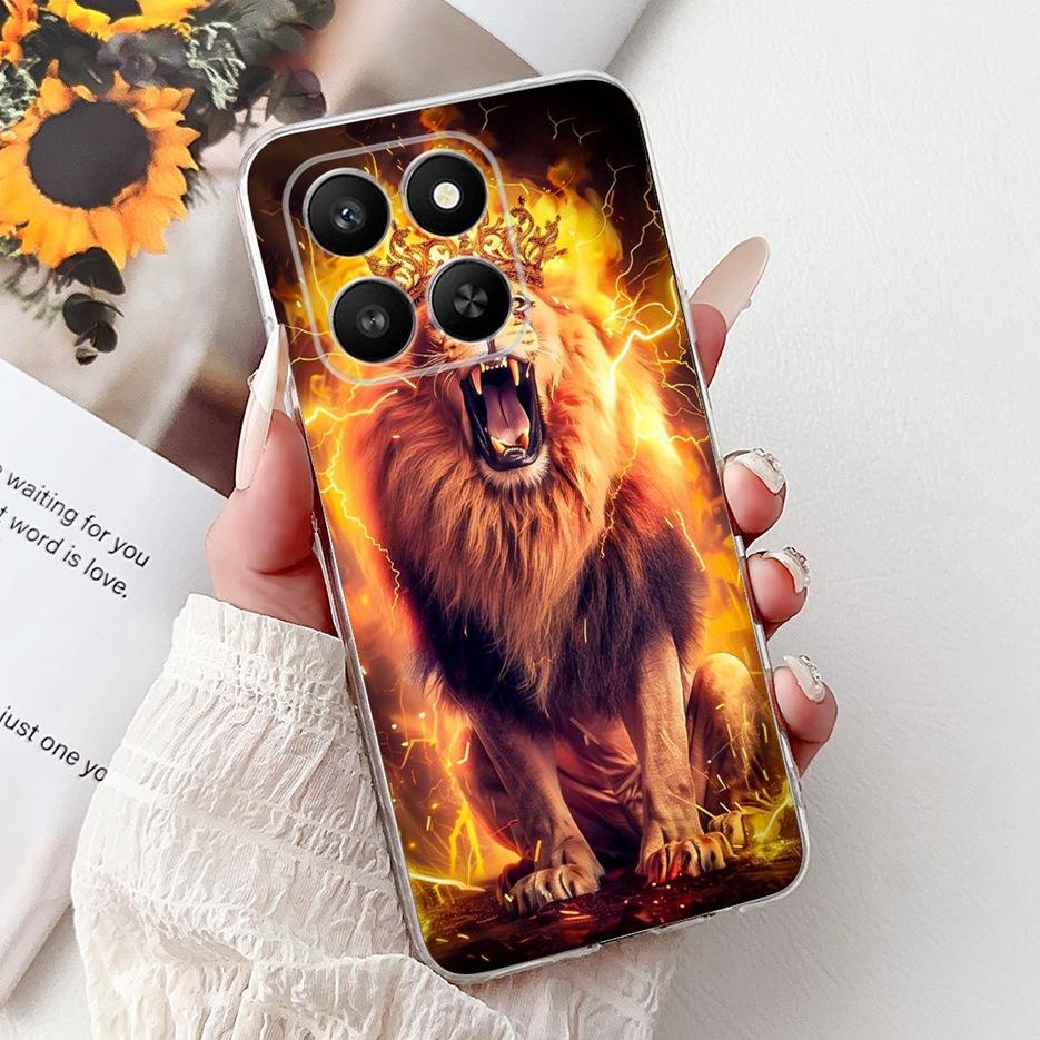 For Honor 400 Smart 5G Case LGN-NX1 Luxury Butterfly Painted Cover Soft Silicone Case For Honor X7d HonorX7d Honor400 Smart Bags