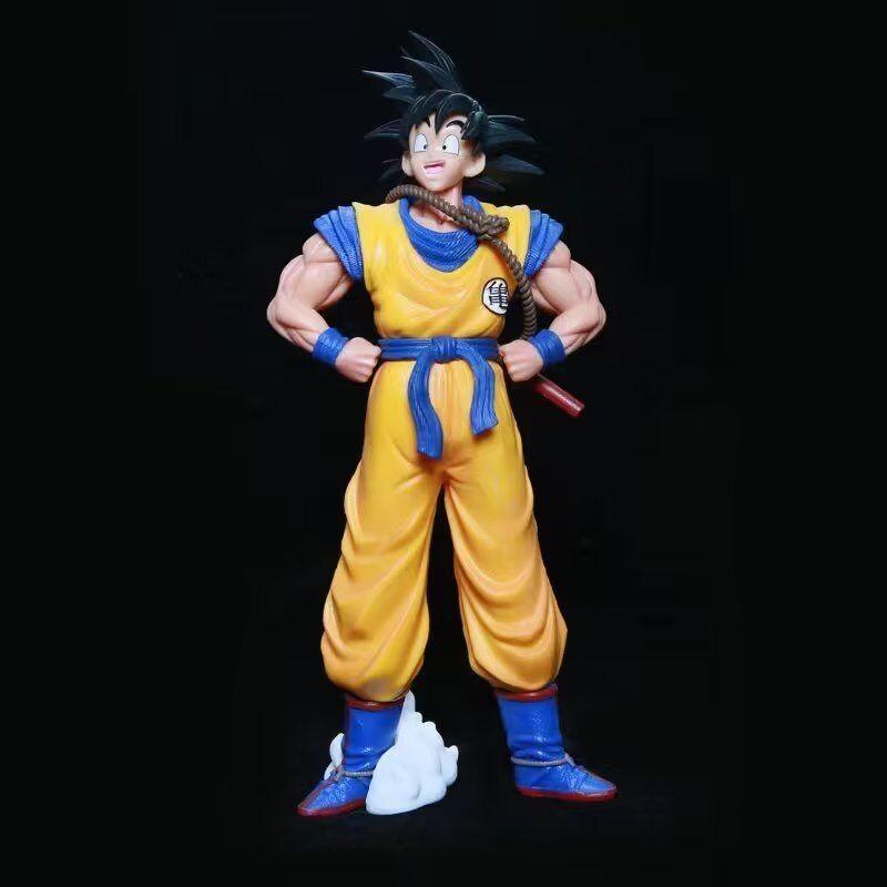 Pvc Dragon Ball Super Saiyan Goku Figure Stunning Collectible Statue With Kintoun