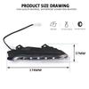 Front LED Side Indicator Lamp Flowing Water Turn Signal Light Accessories For Ducati Monster 950 MONSTER 937 2021 2022 2023