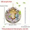 Acrylic Nativity Scene Ornament - Birth of Jesus Christmas Decoration