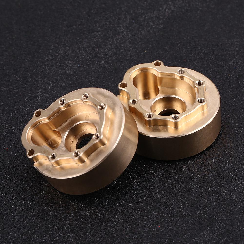 2pcs RC Car Counterweight Balance Weight Portal Drive Housing for Traxxas TRX 4 1:10 Vehicle