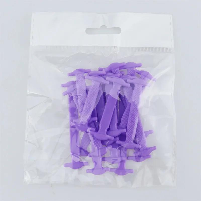 16pcs/lot Silicone Shoelaces No Tie Shoelaces 12 Colors Elastic Creative Lazy Silicone Rubber Kid Adult Sneakers Quick Shoe Lace