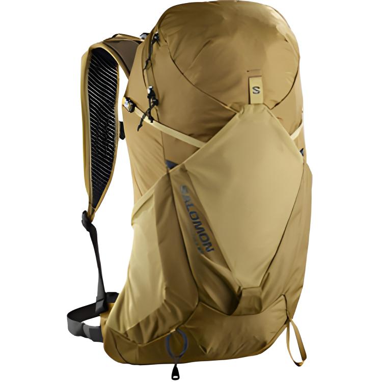 SALOMON 20L Double Shoulder Outdoor Bag Polyester Bright Olive & Willow & Brown & Black Unisex LC2859500 M/L