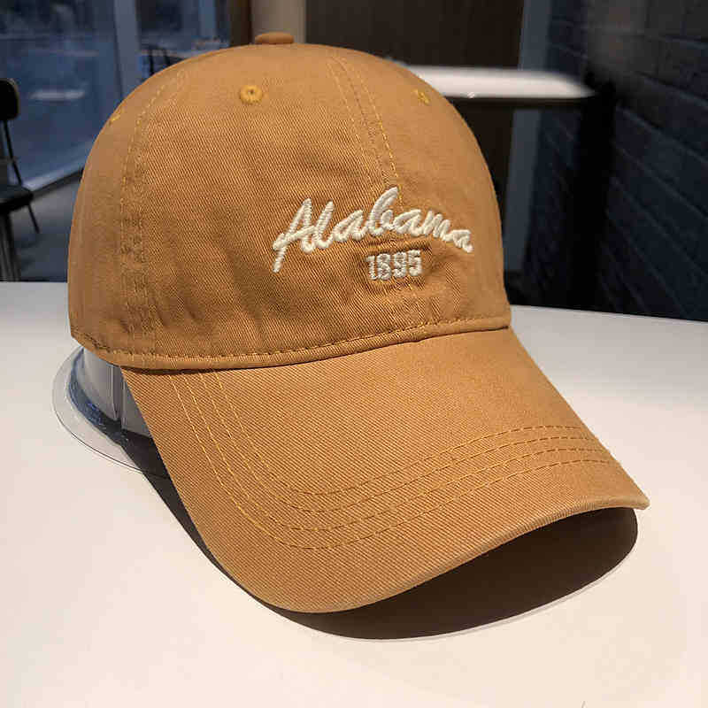 Embroidery Letters Baseball Cap for Men Women Cotton Adjustable Snapback Sun Hat Hip Hop Dad Trucker Street Couple Hats