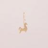 Alma Horse Handmade Brass Earrings