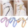 Cat Product Pet Traction New Cute Pattern Comfortable Dog Cat Collar Adjustable Long Strip Pet Harness Belt