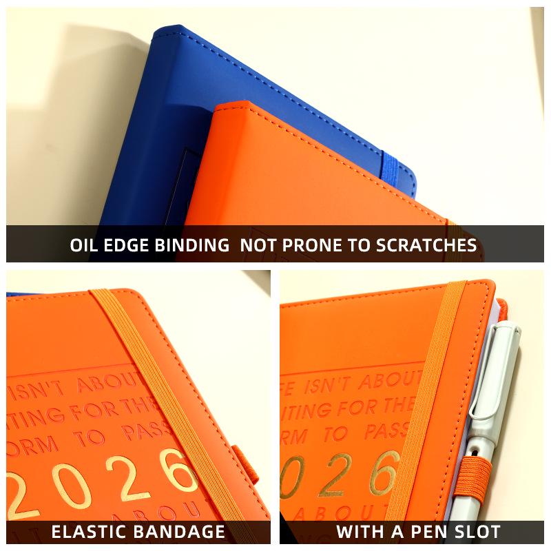 2026 Bilingual Planner: English & Spanish Yearly Calendar, 365-Day Notebook, Daily Diary