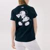 New MLB x Disney T Shirt Unisex Black 31TSK1031-45L