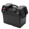 Motor Backup Battery Box Power Center Portable Marine Accessary with Voltmeter for Car RV Yacht Ship 12V