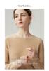 Women's Autumn/Winter Round Neck Pure Cashmere Knit Sweater