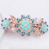 Korean Rhinestone Spring Hair Clip - Versatile Medium/Large Size for Women