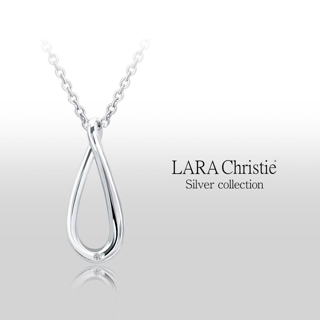 Infinity Design Sterling Silver 925 [Lara Christie] Women's Necklace, [WHITE Label] p14004-w