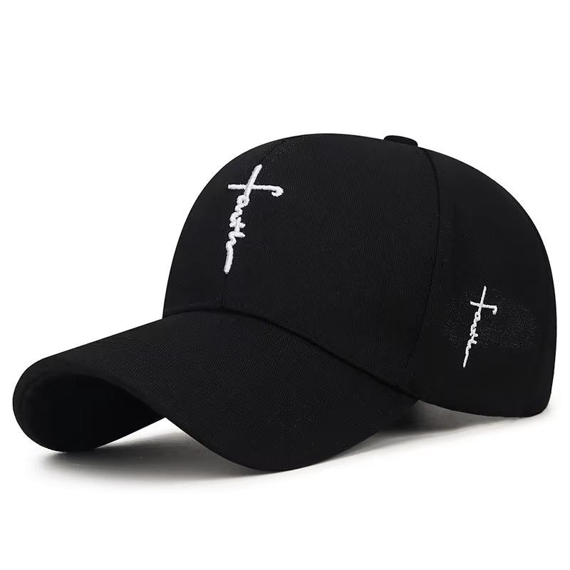 

Unisex graffiti hip hop baseball cap, outdoor sun hat, adjustable cross-stitch embroidered cap for men and women чёрный