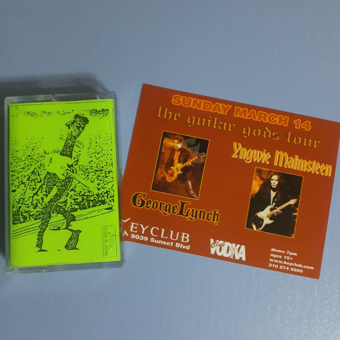 

[USED] Yngwie / Yngwie 2004 Announcement Card Demo Cassette Tape