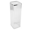 Plastic Adhesive Disposable Paper Cup Dispenser Wall Mounted Automatic Retractable Cup Dispenser with Dustproof Cover